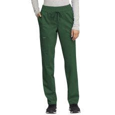 Cherokee WW Revolutions Mid Rise Tapered Leg Drawstring Pant, Hunter, 2XL