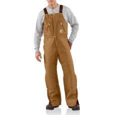Carhartt® M Zip-To-Waist Bib Overalls, 42X30
