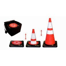 Collapsible Cone Kit - Five 28" Cones w/Storage Bag