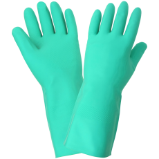 [A-787] FrogWear® 12 Mil Unlined Green Unsupported Nitrile Glove