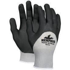 [A-6032] 13 Gauge Gray Nylon Shell Glove