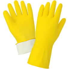 [A-150F] 18 Mil Flocklined Latex Glove