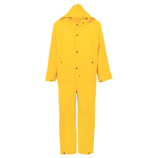 [SA-R8900] Yellow 3 Piece PVC Rainsuit