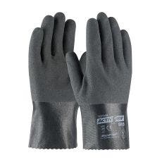 [A-623AG-10] 15 Gauge Nitrile Coated Glove with Cotton Liner
