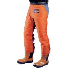 [SA-JE-94] Apron Style Chainsaw Chaps, Orange