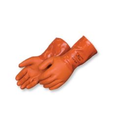 [A-621-12] Showa 12" Orange Double Dipped PVC Glove