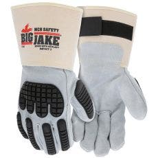 [A-1760] Big Jake® Premium Leather TPR Impact Protection Glove