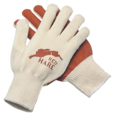 [A-9670] 10 Gauge Red Hare Nitrile Coated Glove