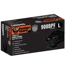 [A-908BPF] 6 Mil Disposable Gloves Nitrile Gloves - Powder Free