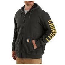 Carhartt® Lined Graphic Zip Up Sweatshirt, 2X Large