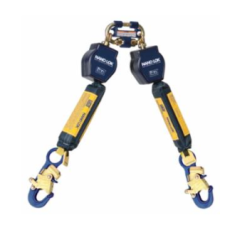 Nano-Lok Twin-Leg Quick Connect Self Retracting Lifelines - Webs, 6 ft, 420 lb