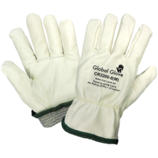 [A-CR3200] Cut and Heat Resistant Leather Drivers Style Gloves