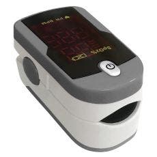 Fingertip Pulse Oximeter, Grey