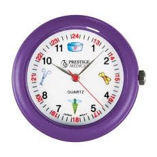 Prestige Medical Medical Symbols Stethoscope Watch, Purple