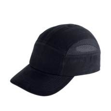Black Baseball Style Bump Cap