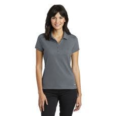[UF-746100] Nike Ladies Dri-FIT Solid Icon Pique Modern Fit Polo
