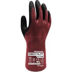 [A-6630CR] Wonder Grip® WG-728L Dexcut® Triple Nitrile Coated Glove, ANSI A4 Cut Resistance