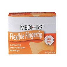 Flexible Heavy Weight Fingertip Bandages, 40/Box