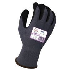 [A-04-001] 15 Gauge Black HCT MicroFoam Nitrile Palm Coated Gloves