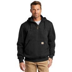 [UF-CT100617] Carhartt® Rain Defender® Paxton Heavyweight Hooded Zip Mock Sweatshirt