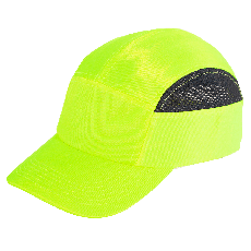 High-Visibility Yellow Baseball Style Bump Cap