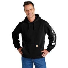 [UF-CTK288] Carhartt® Midweight Hooded Logo Sweatshirt