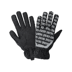 [A-SG3300] Touch Screen Mechanics Gloves with Reflective Printed Back
