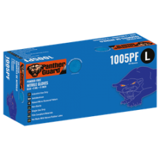 [A-1005PF] Panther-Guard® - Heavyweight Powder-Free Diamond Pattern Nitrile Disposable Gloves, 9 mil