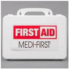 First Aid Kit, Plastic Case, 25 Person/104 Piece
