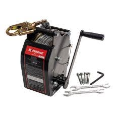[FP-UFT531130] 100' Galvanized wire cable Personnel/Material rated bi-directional winch