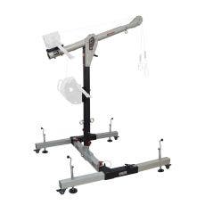 [FP-UFT551011BK] Megadavit™ H-Base Basic Kit. Includes H-Base Frame Assembly, 54 in. Column Mast, and 3 ft. Cantilever Boom Arm with Winch Bracket