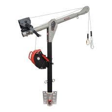 [FP-UFT551031DK] Megadavit™ Wall Mount Deluxe Kit. Includes Wall Mount Column Mast Receiver, 54 in. Column Mast, 3 ft. Cantilever Boom Arm with Winch Bracket, 60 ft. 3-way Rescue Retrieval SRL-R with Mounting Bracket, and 60 ft. Material / Personnel Winch