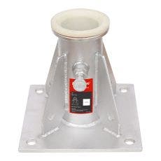 [FP-UFT555101] Megadavit™ Floor Mount Column Mast Receiver (SS316)