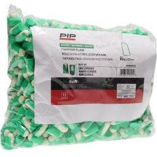 Mega Bullet™ BioSoft Ear Plugs, Uncorded, 500/Bag, NRR 32