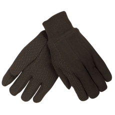 Brown Jersey Gloves