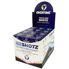 Overtime™ Electrolyte Replacement, Single Serve Shotz Sugar-Free, 10/PK, 24 Packs Per Case